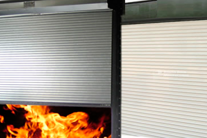 Cửa cuốn chống cháy và cách khắc phục khi xảy ra hỏa hoạn